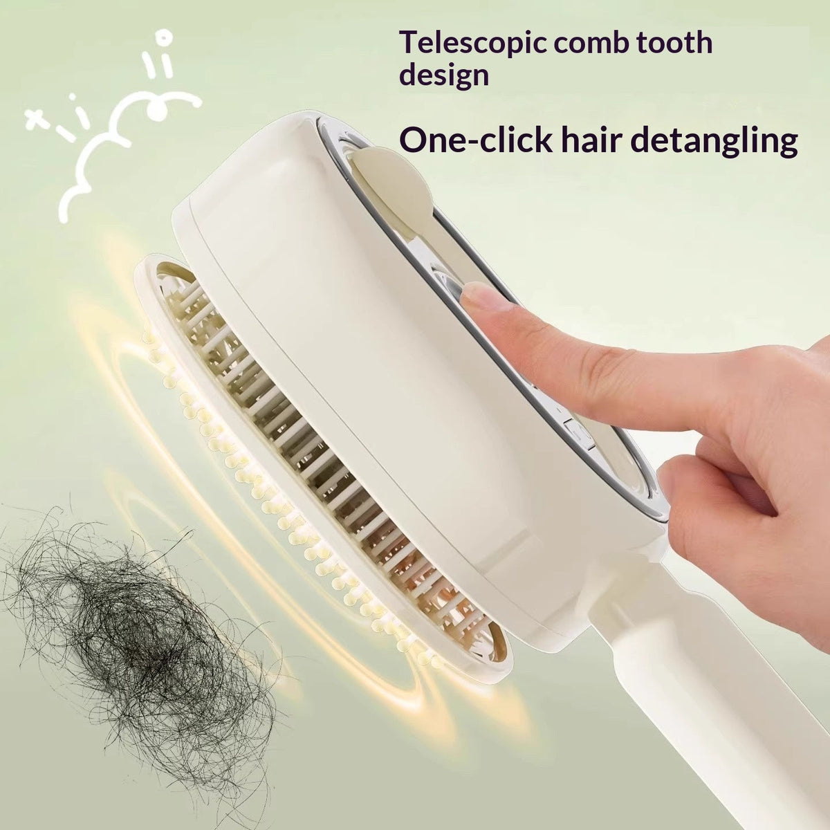 Rechargeable Mist Hair Brush