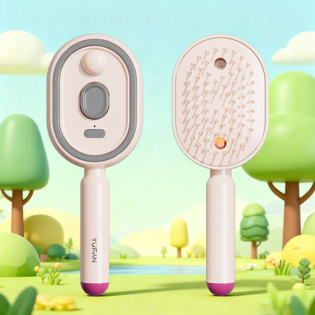 Rechargeable Mist Hair Brush