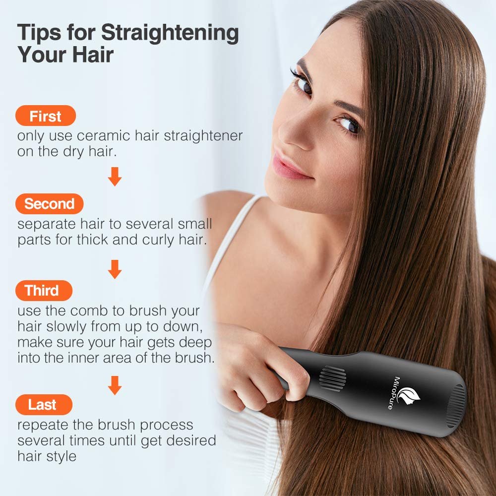 MiroPure 16-Setting Straightening Brush