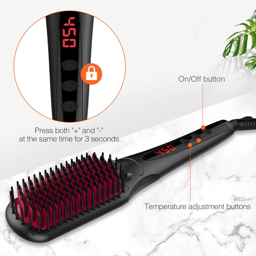 MiroPure 16-Setting Straightening Brush