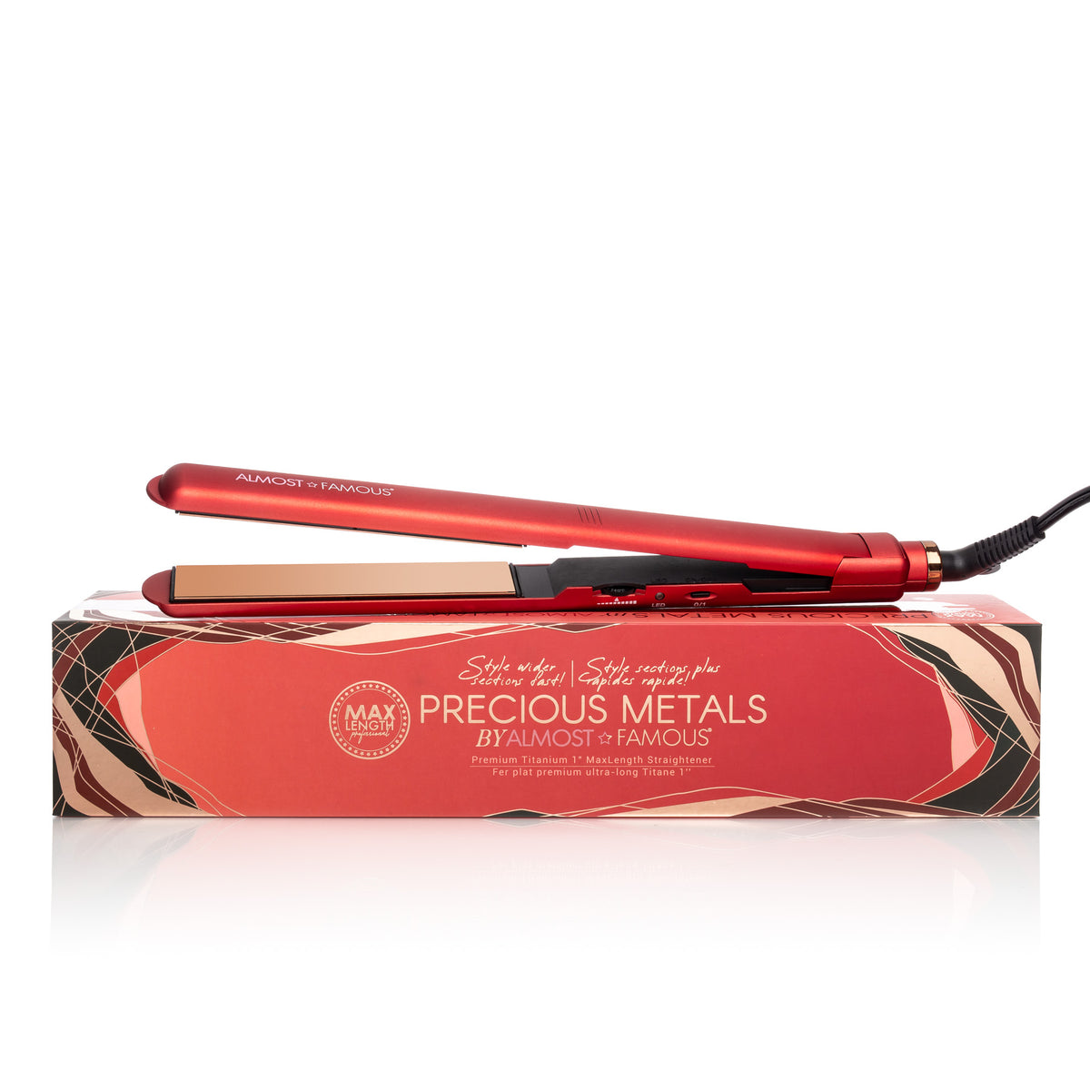 Almost Famous MaxLength 1" Titanium Flat Iron